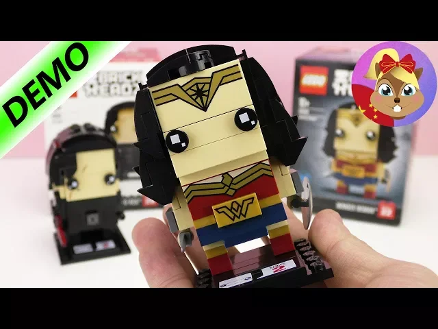 乐高lego 方头仔 神奇女侠 brickheadz 超级英雄积木